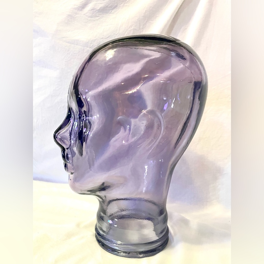 Glass Mannequin Head
